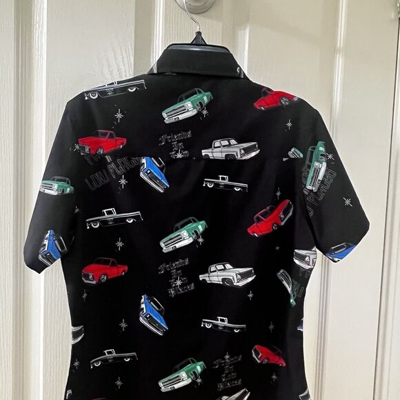 Dixxon Flannel Company What the Truck!? D-Lite Button Up Shirt Women's Small - Picture 11 of 13